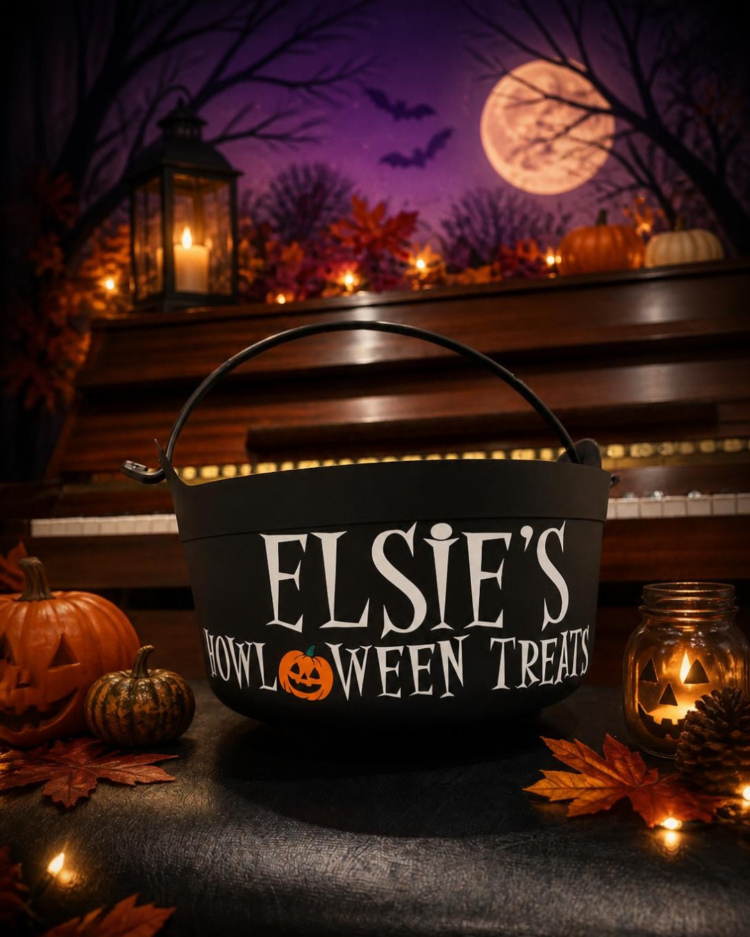 Personalised Creepy Cauldron 🎃👻