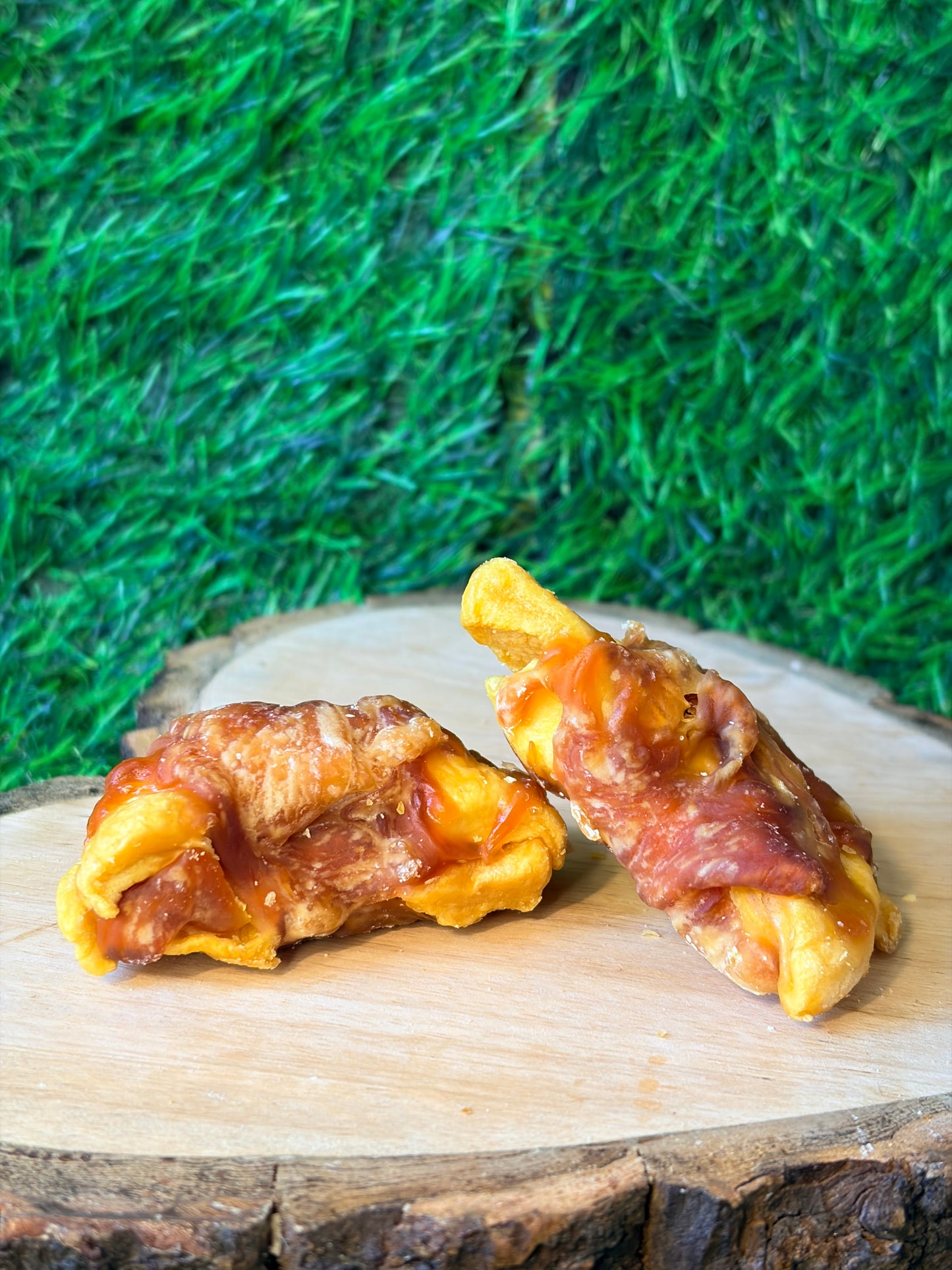 Chicken Wrapped Apple slices